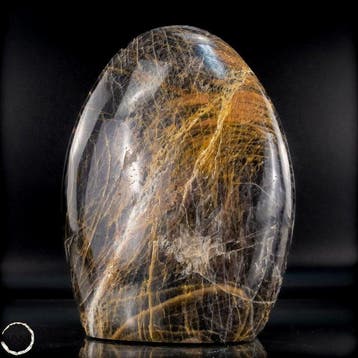 Splendide pierre de lune naturelle scintillante Forme libre-