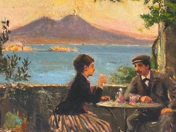 École italienne (XX) - Terrazza partenopea