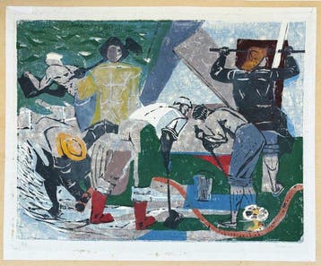 Finne Oscar Ferdinand (1915-1989) - Senza titolo, Antiquités & Art