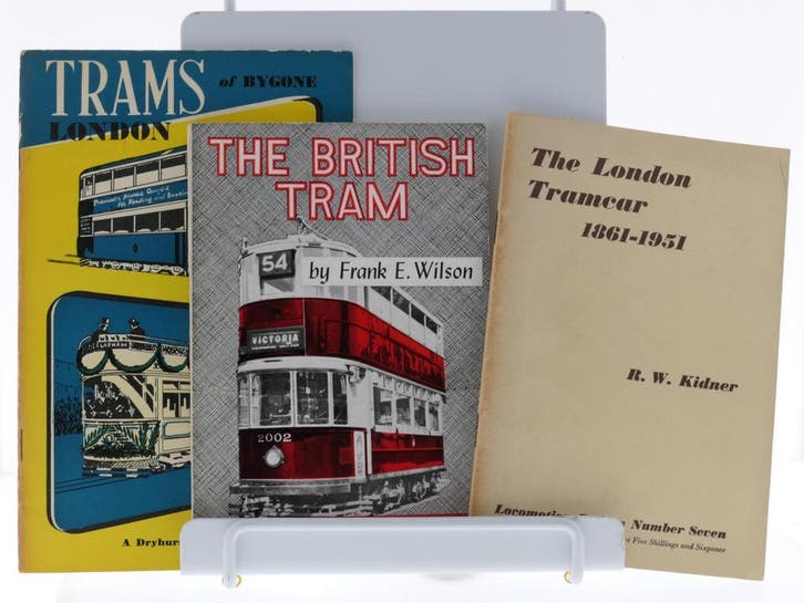London Tram Boeken Set – Britse Trams Historie #8850, Boeken, Vervoer en Transport, Nieuw, Ophalen of Verzenden