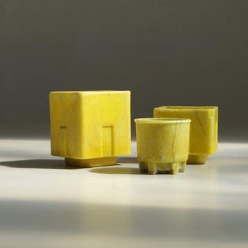 Glasfabriek Leerdam - A.D. Copier - Pot (3) - Graniver -