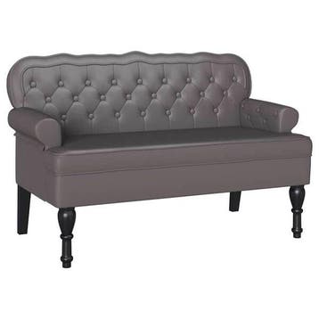 Banquette Chesterfield grise - Seconde chance elegante -48%, Verzenden, Nieuw