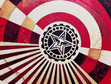 Shepard Fairey (OBEY) (1970) - Tunnel Vision (Gold)