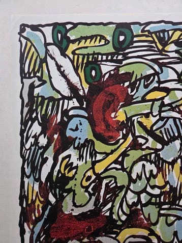 Pierre Alechinsky, naar - Figuren. - Jaren 1970