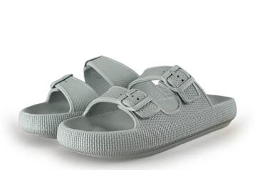 Geweo Slippers in maat 42 Grijs, Kleding | Heren, Slippers, Overige kleuren, Verzenden, Zo goed als nieuw