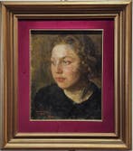 Rubens Capaldo (1908-1987) - Mezza figura, Antiek en Kunst