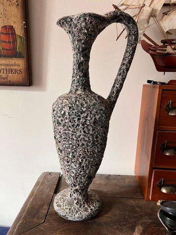 Annette roux - Annette Roux - Vaas - Hoogte: 47 cm -