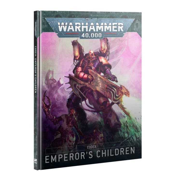 Codex Emperors Children (Warhammer 40.000 nieuw), Hobby & Loisirs créatifs, Wargaming, Enlèvement ou Envoi