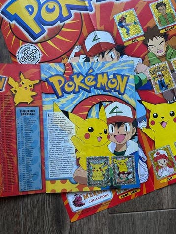 Merlin Collections - Completo - Sticker Album dei Pokémon, Hobby en Vrije tijd, Nieuw