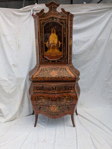 Secretaire - Walnoot, Antiek en Kunst