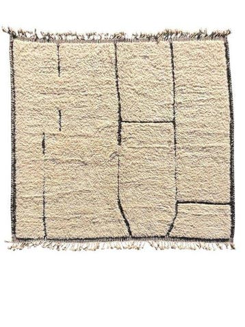 Tapis carré / Berbère marocain nouveau tapis Mrirt - Tapis -
