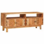 vidaXL Opbergkasten Bruin 110 x 30 x 45 cm Massief Mango, Huis en Inrichting, Kasten | Dressoirs, Verzenden, Nieuw