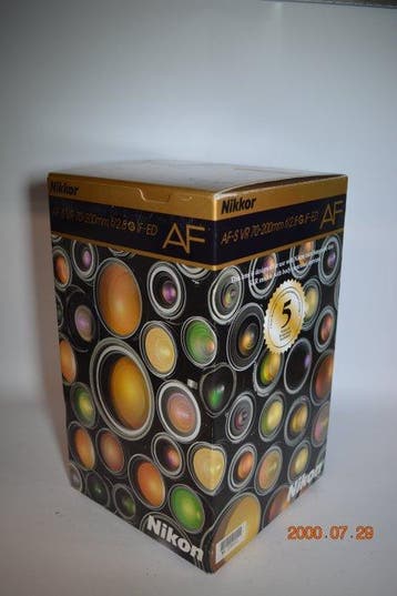 Nikon Nikkor AF-S VR 70-200mm Cameralens