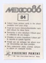 1986 Panini Mexico 86 Diego Armando Maradona #84 Édition, Verzamelen, Nieuw