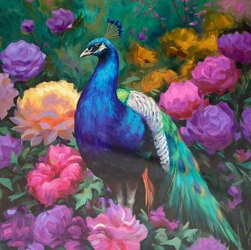 Antonio M. - Pavo Real: Sinfonía de Color y Plumaje