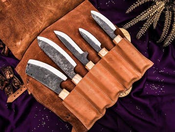 Japenese Santoku Handmade Chef knives set For Daily use Best