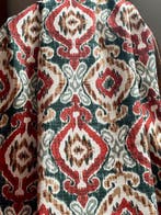 Double largeur. Tissu imprimé ottoman exclusif. Tapissages