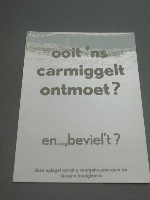 Simon Carmiggelt - Splinternieuwe fiets - Kaart: Ooit ns, Antiek en Kunst, Antiek | Boeken en Manuscripten