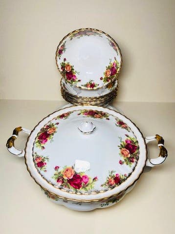 Royal Albert - Eetservies (7) - Old Country Roses -