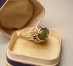 Sans prix de réserve - Bague Argent - 1.00ct. tw. Jade -