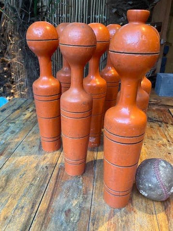 onbekend - Jouet Houten kegels - 1930-1940