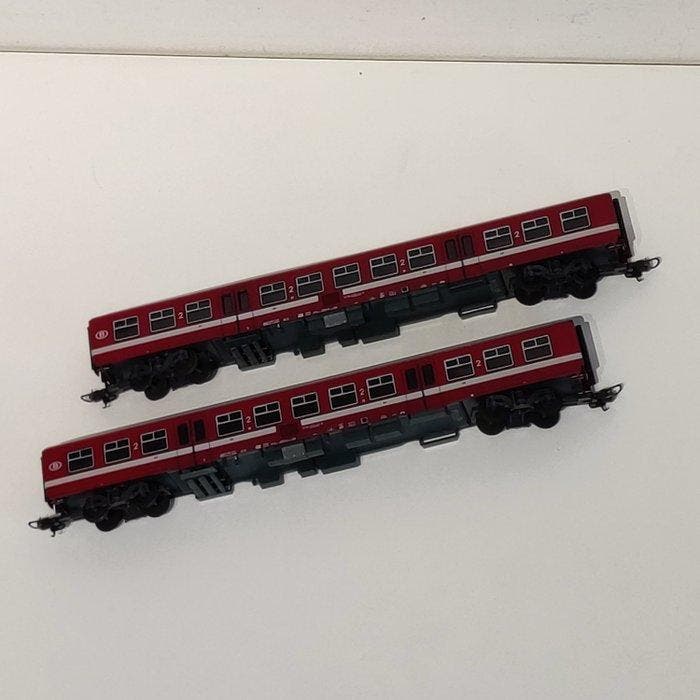 Lima H0 - Modeltrein personenwagen (2) - Twee rijtuigen M4 -, Hobby en Vrije tijd, Modeltreinen | H0