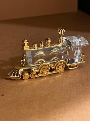 Swarovski - Beeldje - Toy Train - 209454 - Kristal