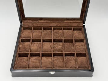 Boîte à bijoux - Bois - Coffret à montres extra-large
