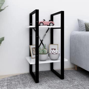 vidaXL Boekenkast met 2 schappen 40x30x70 cm bewerkt hout, Verzenden, Nieuw