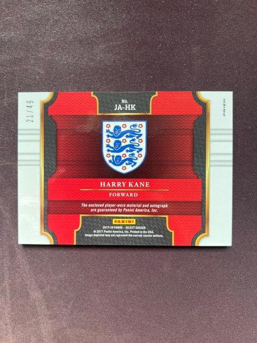 2017 Panini Select Harry Kane /49 Auto Gesigneerde kaart,, Collections, Autocollants