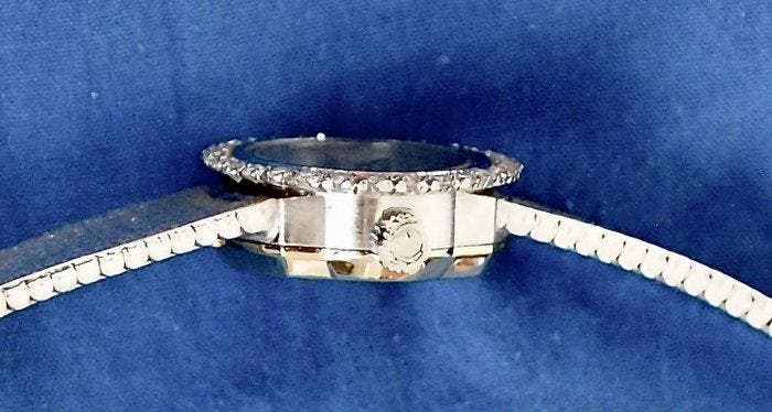 Other brand - 18 karaat witgoud - Sieraden appliqué - Omega, Handtassen en Accessoires, Horloges | Heren