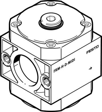 Festo Module De Dérivation 0.2-16bar 5100l/min Midi - 170688, Verzenden