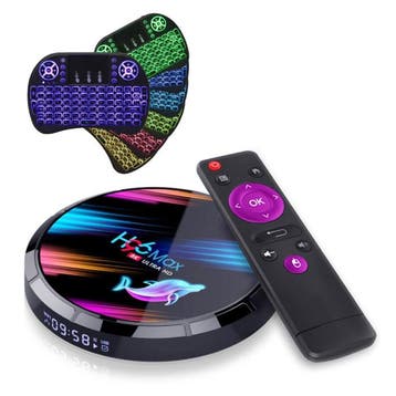 H96 Max 8K TV Box Mediaspeler Android Kodi - 4GB RAM - 128GB, Verzenden
