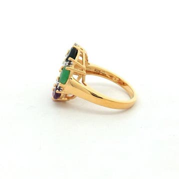 Sans prix de réserve - Bague Argent - 1.72ct. tw. Pierres
