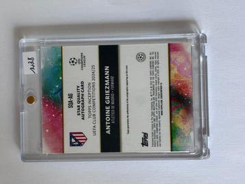 2024/25 Topps Carte Signé Topps Inception 08/75 Griezmann, Nieuw