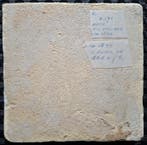 Carreau - Tuile antique avec une scène biblique.. -