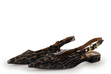 Lina Locchi Slingbacks in maat 40 Bruin, Verzenden, Gedragen, Bruin, Lina Locchi