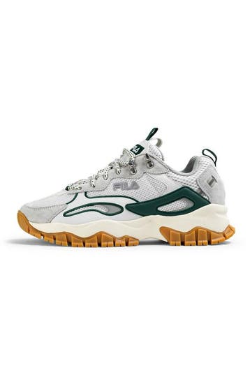2dekans | Fila Ray Tracer - Sneakers - Posy Green - Maat 45, Ophalen of Verzenden, Nieuw