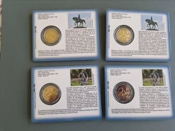 Luxemburg. 2 Euro 2024 Wilhelm II + 1 Frank (4, Postzegels en Munten