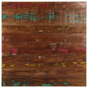 vidaXL Tafelblad vierkant 80x80x1,5 cm massief gerecycled, Huis en Inrichting, Verzenden, Nieuw