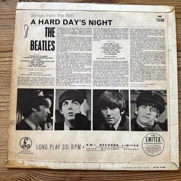Beatles - A Hard Days Night [First 1964 UK mono pressing] -