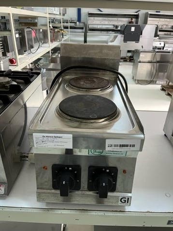 Gastro-Inox 600 Trendline elektrische kookplaat, 2 kookzones, Ophalen of Verzenden