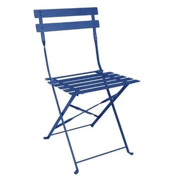 Opklapbare Stoelen | PERTH | Staal | Marine Blue |, Zakelijke goederen, Verzenden, Nieuw in verpakking