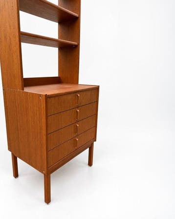 Bodafors - Bertil Fridhagen - Commode - Teak - boekenkast
