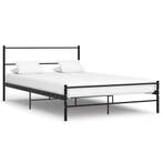 vidaXL Bedframe metaal zwart 160x200 cm, Verzenden, Nieuw