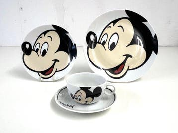 Mickey Mouse - 3 porcellain 3 pieces-set by Sunday, Germany, Collections