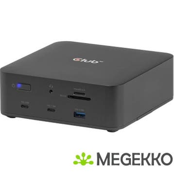 CLUB3D CSV-2562 laptop dock & poortreplicator Bedraad, Verzenden