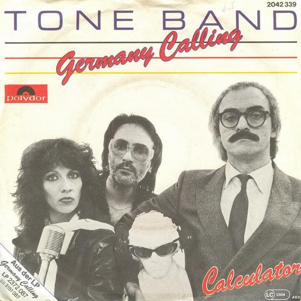 Tone Band - Germany Calling / Calculator, CD & DVD, Vinyles | Pop, Envoi
