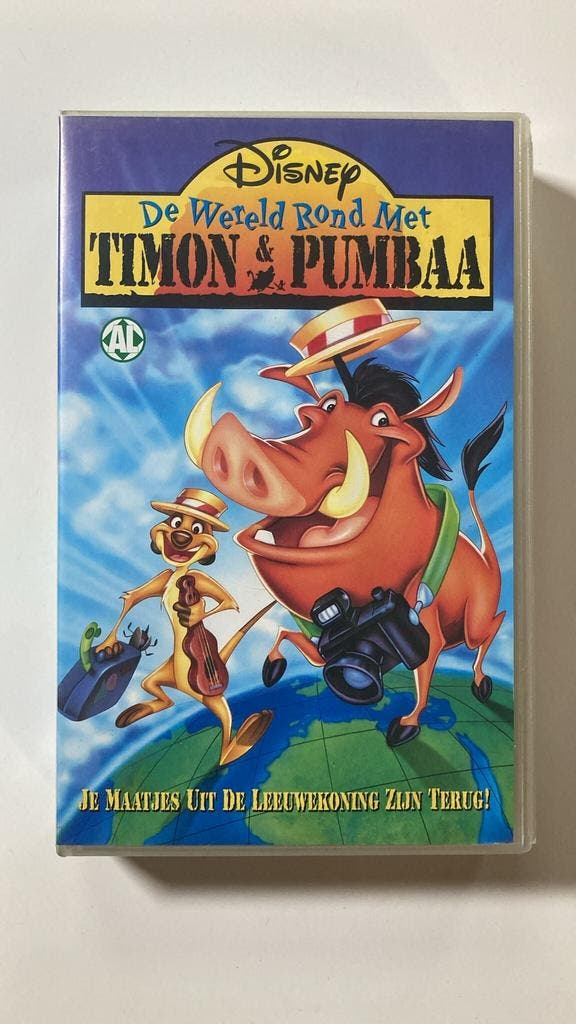 DE WERELD ROND MET TIMON & PUMBAA (VHS), CD & DVD, VHS | Film