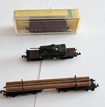 Minitrix, Arnold Rapido N - Wagon de marchandises pour, Hobby & Loisirs créatifs